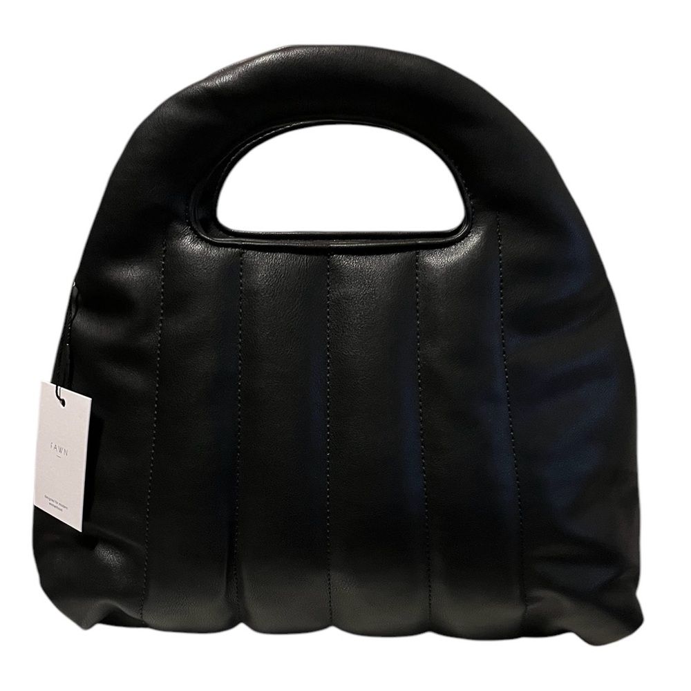 Fawn  Design  Black Quilted Bag